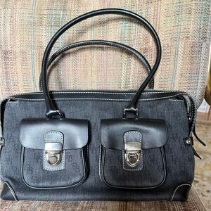 Dooney and Burke denim satchel